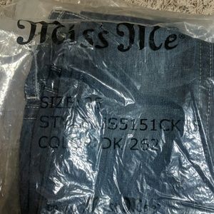 NWT MISS ME CUFFED SKINNY JEANS SIZE 25